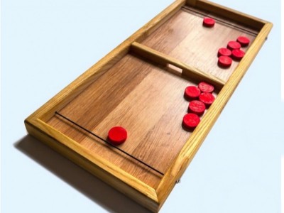 Wooden board game “Flipper”
