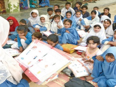 We want to educate the poor children.