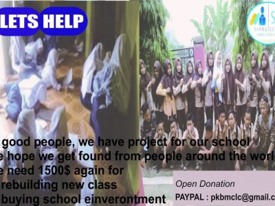 help our school so that it can be reused