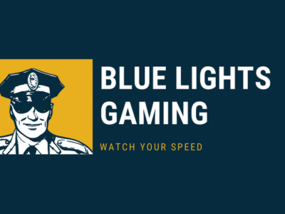 Blue Lights Gaming Merch Store setup