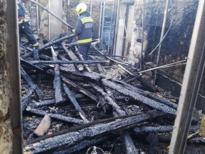 My sister's house burnt down