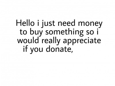 Donate please
