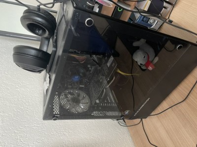 School computer died during thunderstorm