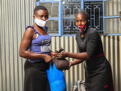 Support families in mathare slum
