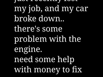 NEED A HAND WITH THE CAR REPAIR BILLS