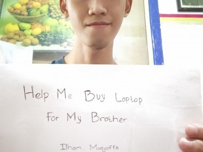Help My Little Brother Buy a Laptop for Study