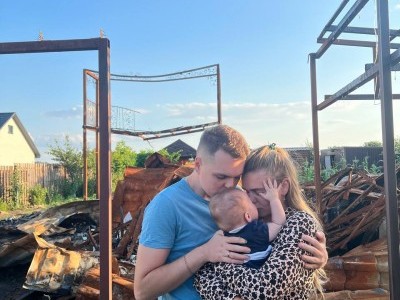 Rebuild my House after bombing in Ukraine.