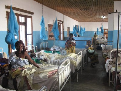 construction of a hospital in Africa