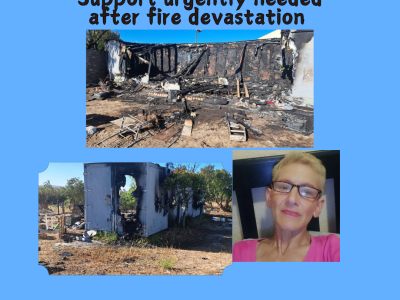 HELP CANDICE REBUILD & HEAL AFTER DEVASTATING HOUSE FIRE