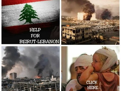 DISASTER RELIEF FOR BEIRUT EXPLOSION