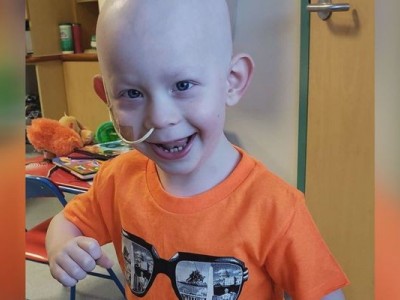 This warrior fights against cancer