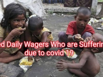 Give Food to Daily wagers who are suffering!