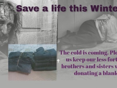 Save a Life. Donate A Blanket.