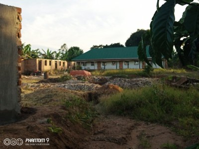 Roof 3 classrooms for orphans school.