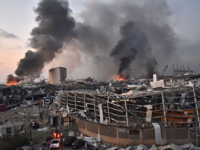 Beirut massive explosion