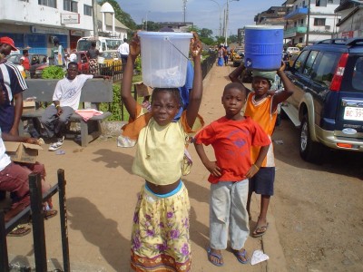 To help kids go back to school in Liberia