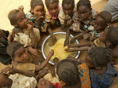 Help feed  people starving in africa