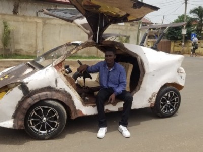 Help the Elon musk of Ghana setup his garage