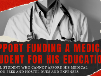 Support A Medical Student For His Education